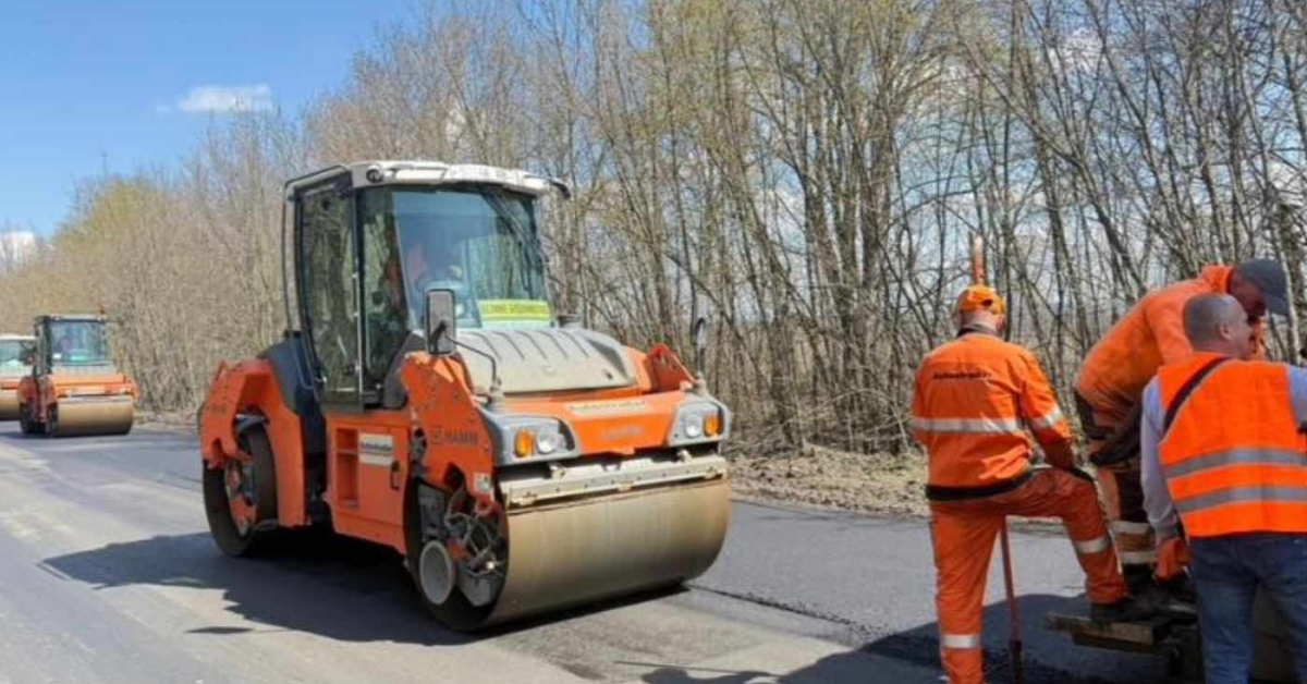 Фото до матеріалу: Дорожники Вінниччини: понад 173 тисячі м² асфальту відновлено за тиждень