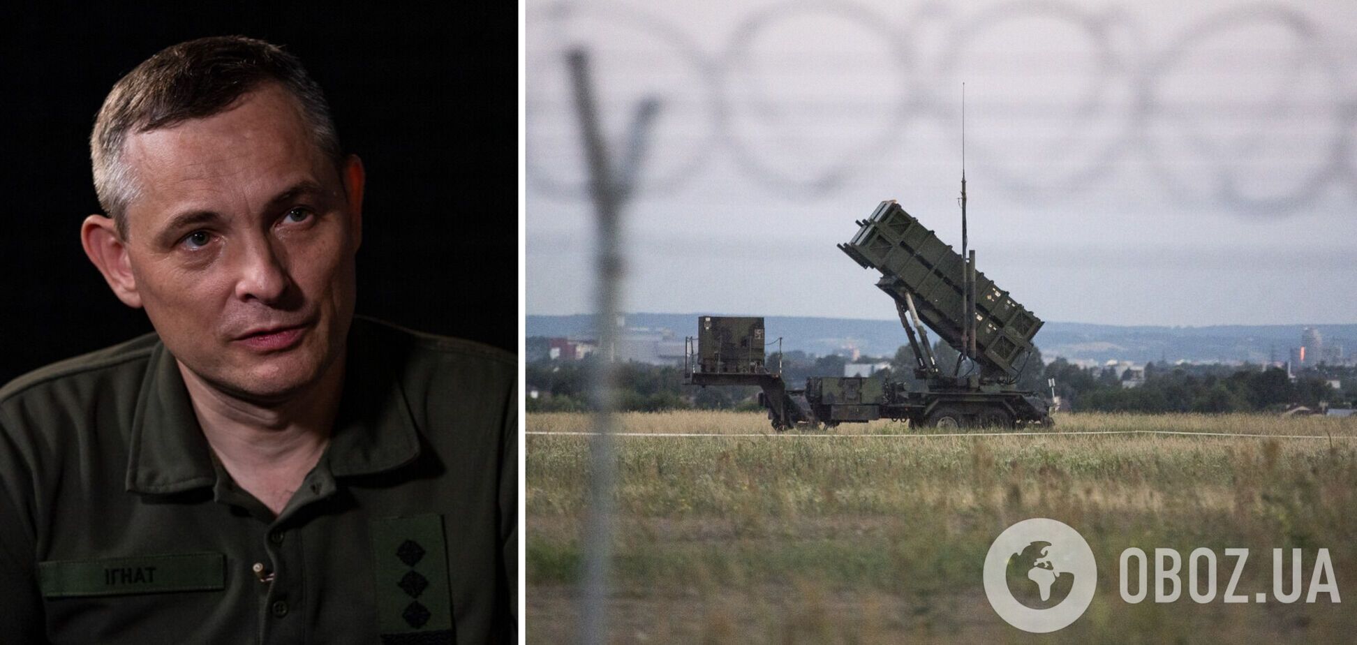 Фото до матеріалу: «На голодному пайку»: Ігнат розповів про дефіцит ракет для Patriot