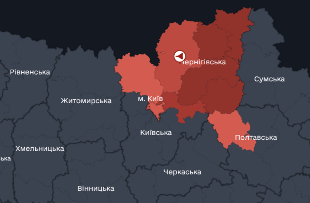Фото до матеріалу: Серія вибухів у Києві та на Київщині: повітряна тривога через атаку БпЛА