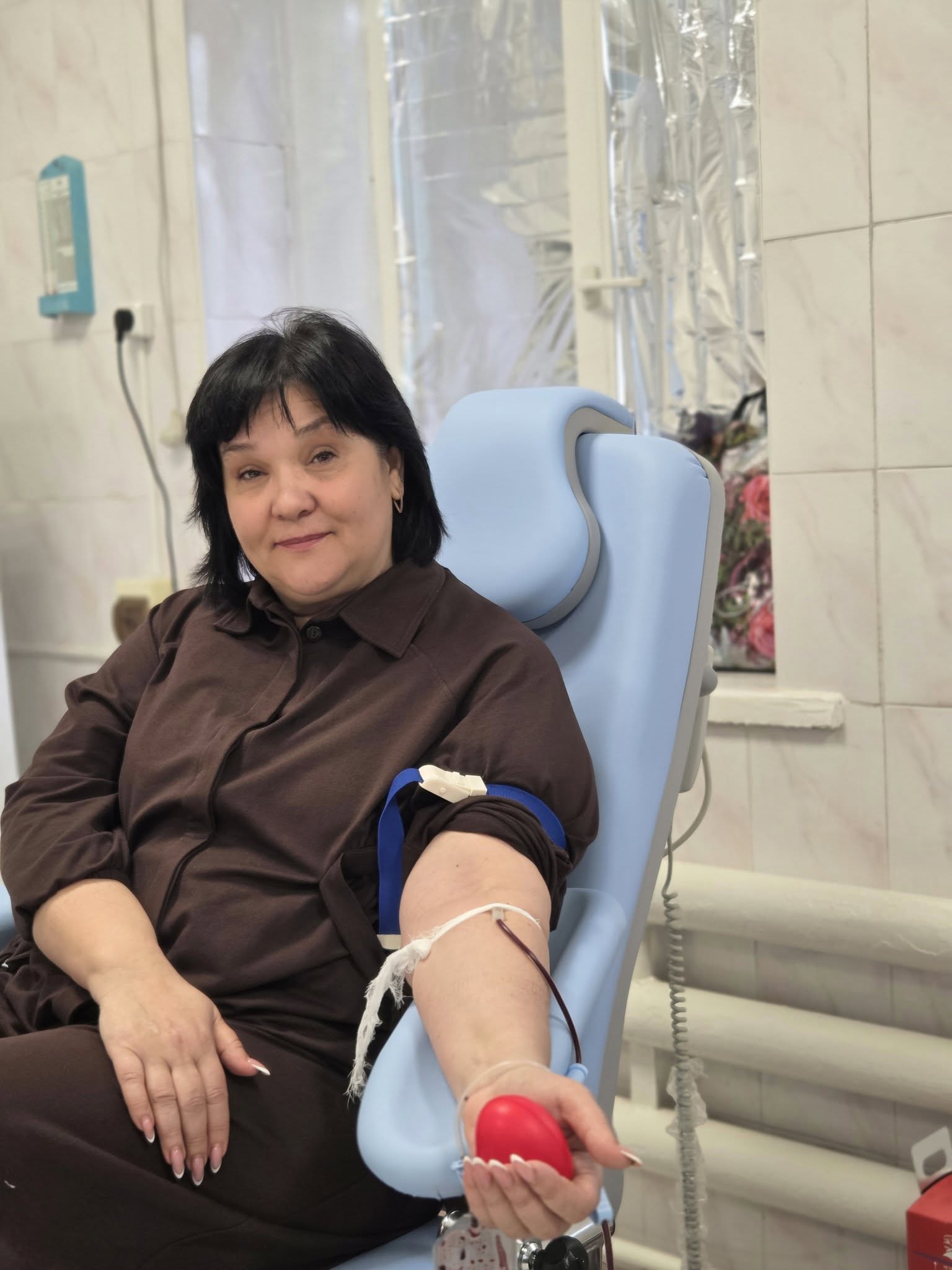 Фото до матеріалу: У Баштанській лікарні День донора: 40 мешканців регіону здали кров