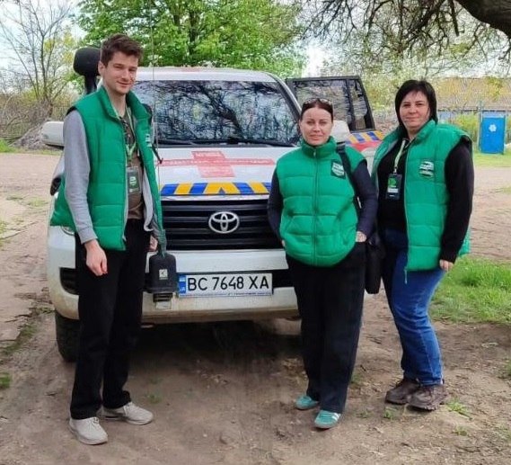 Фото до матеріалу: Мобільна медична бригада «CASERS» відвідала південні райони Херсонщини