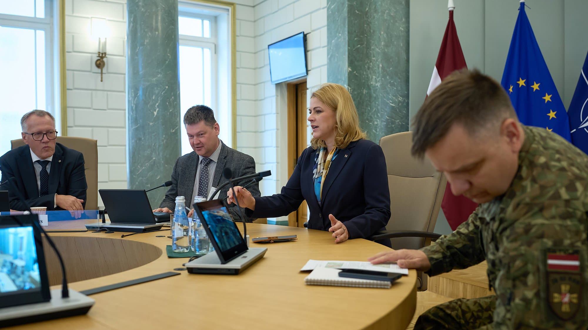 Фото до матеріалу: Походження дронів, які влетіли на територію Латвії, досі невідоме