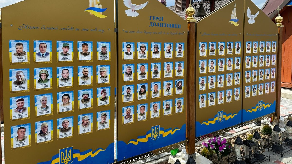Фото до матеріалу: Чотири громади Калуського району вшанували пам'ять загиблих захисників у монастирі
