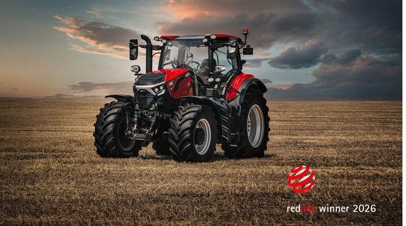 Фото до матеріалу: Трактор Case IH Puma отримав нагороду Red Dot за промисловий дизайн