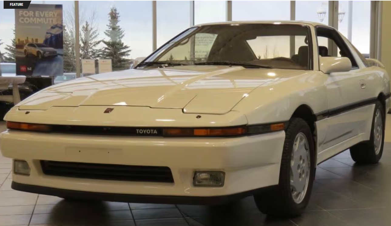Фото до матеріалу: Рідкісна Toyota Supra 1987 року з пробігом 8461 км з'явилася на аукціоні