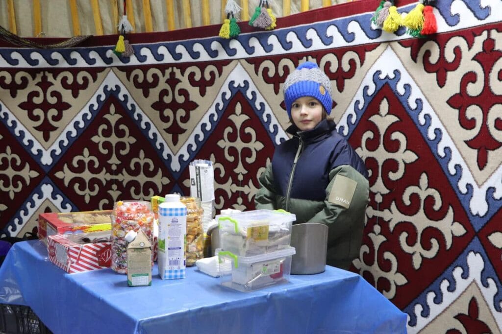 Фото до матеріалу: У Києві відкрилася казахська «Юрта незламності»: що там можна зробити