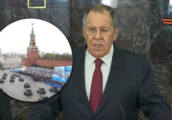 Фото до матеріалу: Лавров погрожує «нещадною відповіддю» за можливі удари по параду 9 травня