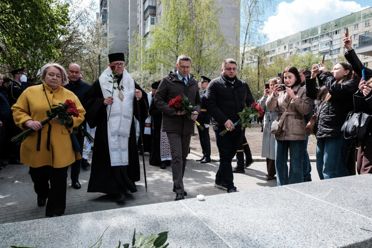Фото до матеріалу: У Львові вшанували пам'ять героїв Чорнобиля: 40 років після катастрофи