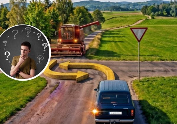 Фото до матеріалу: Хто з водіїв проїде першим: каверзний тест із ПДР заплутує багатьох