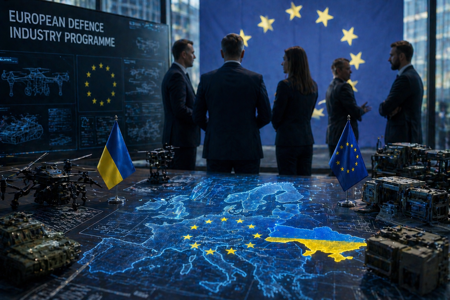 Фото до матеріалу: Україна ризикує втратити вплив на європейську оборонну індустрію через нову програму EDIP