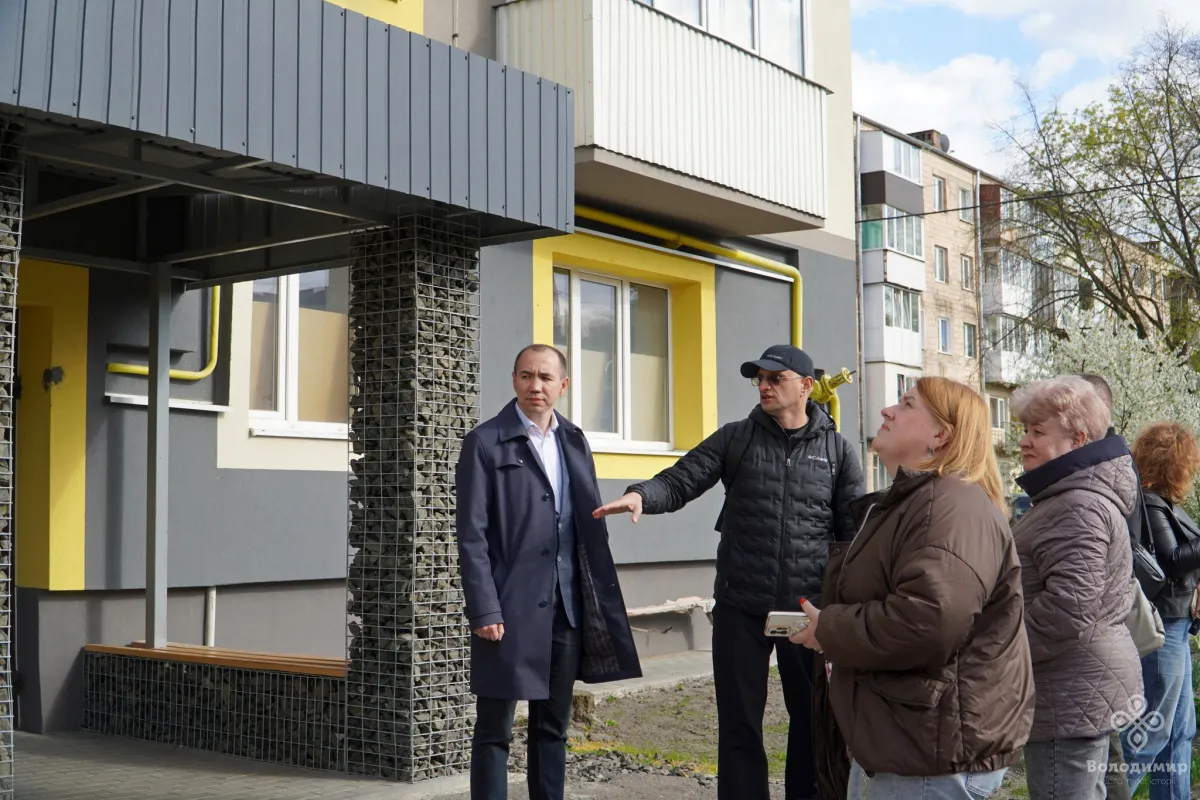 Фото до матеріалу: Енергомодернізація у Володимирі: досвід залучення 38 мільйонів гривень на оновлення будинків