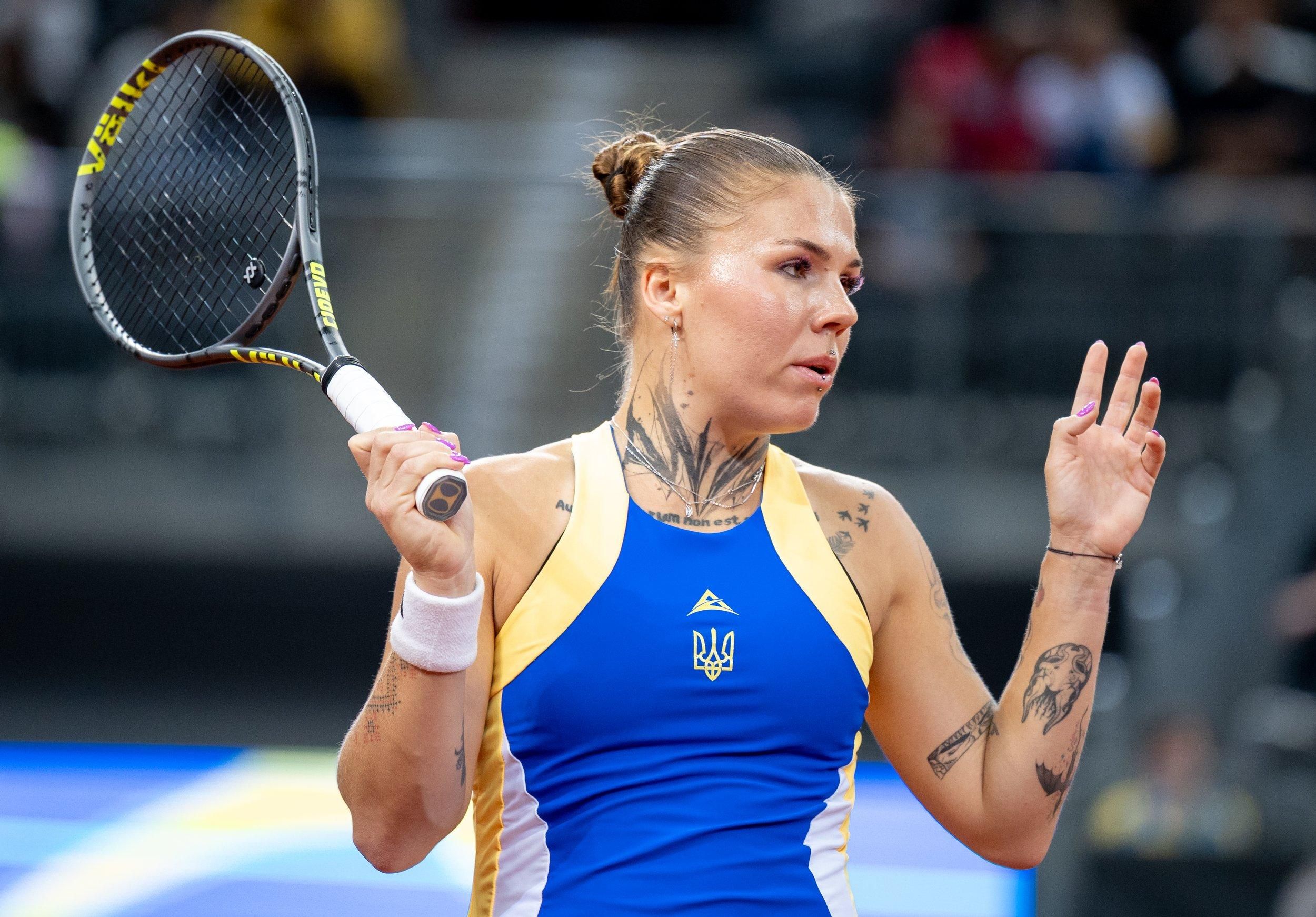 Фото до матеріалу: Олійникова вперше вийшла до третього кола на турнірі WTA 1000 у Римі