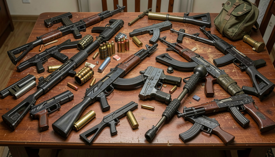 Фото до матеріалу: Понад 780 тисяч одиниць зброї зникли з України: тривожна статистика для Одещини