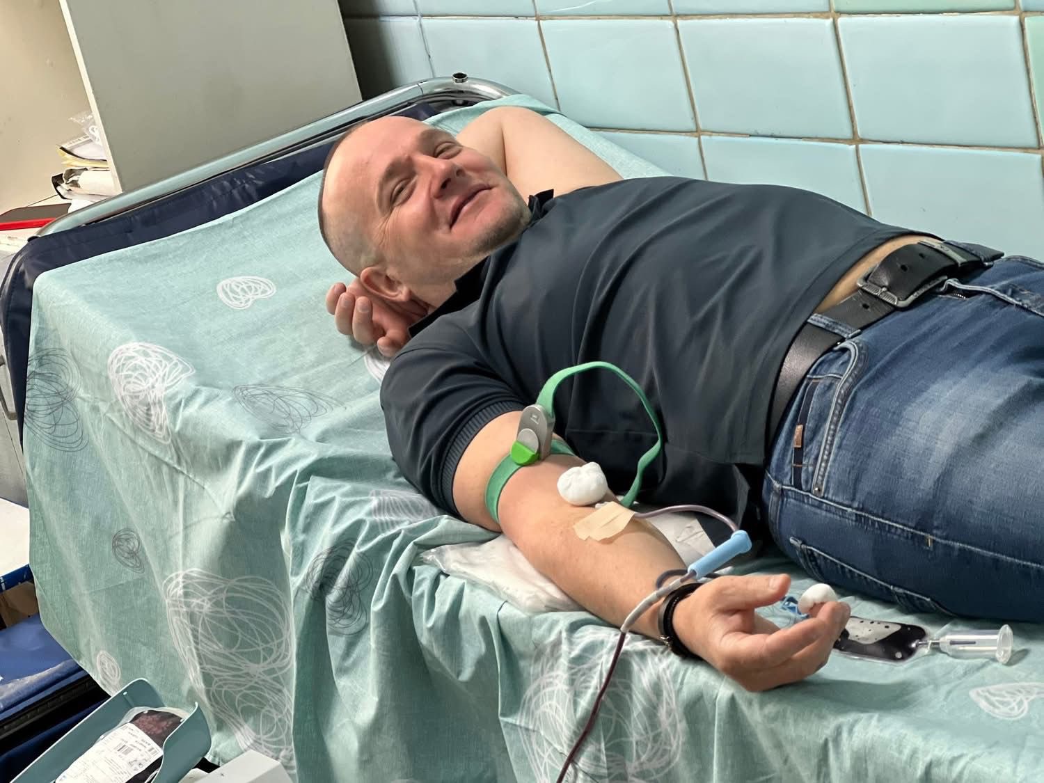 Фото до матеріалу: У Гощі відбулася восьма акція донорства: 46 мешканців здали понад 20 літрів крові