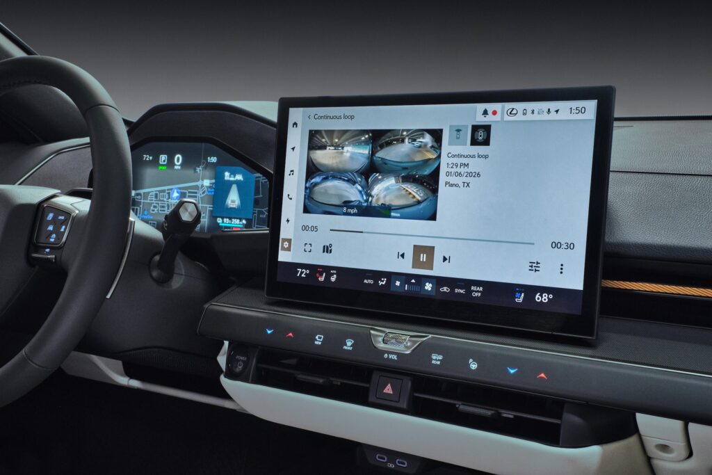 Фото до матеріалу: Lexus ES 2026: нова мультимедійна система з голосом жіночого голосу та віджетів