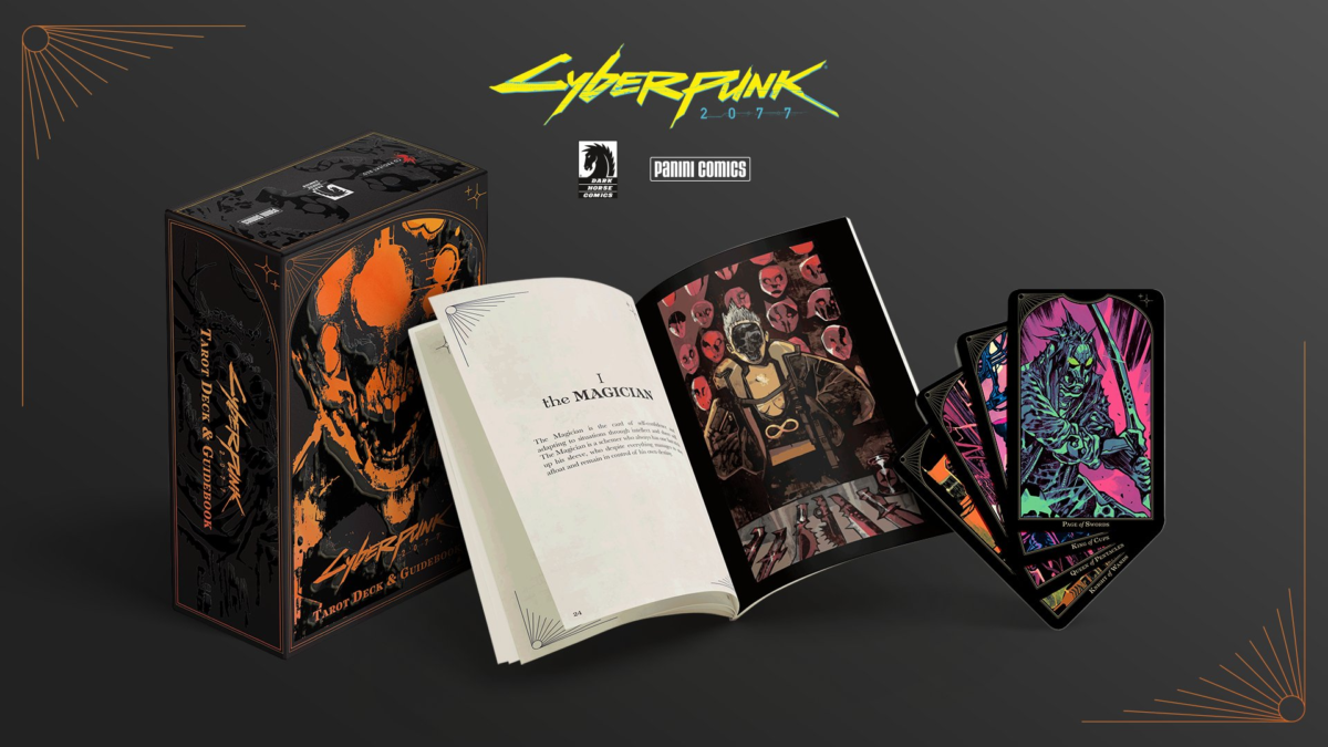 Фото до матеріалу: Офіційна колода Таро за мотивами Cyberpunk 2077 вийде цього року