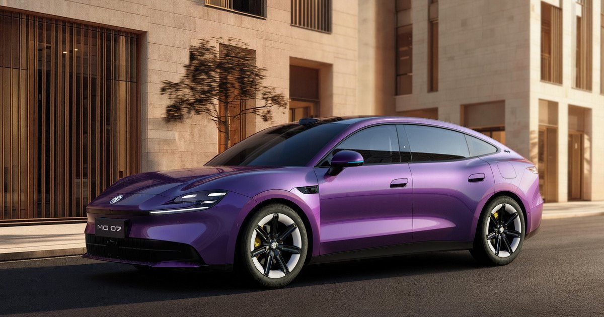 Фото до матеріалу: Новий MG 07: дешевий аналог Porsche Taycan з'явився на офіційних фото
