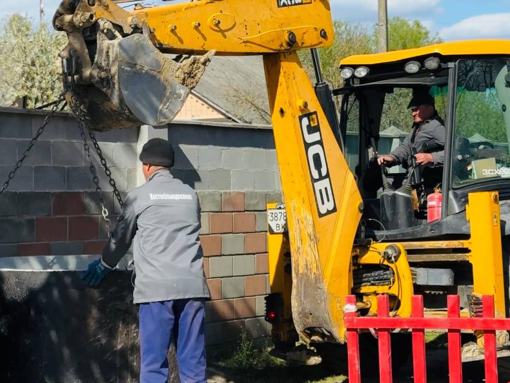 Фото до матеріалу: У Костополі почали будувати нову каналізацію після довгого перерву