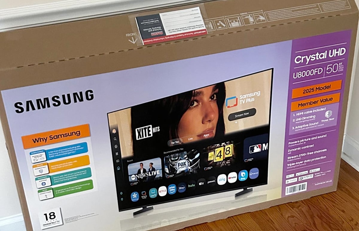 Фото до матеріалу: Дуа Ліпа подала позов до Samsung через фото на коробках телевізорів