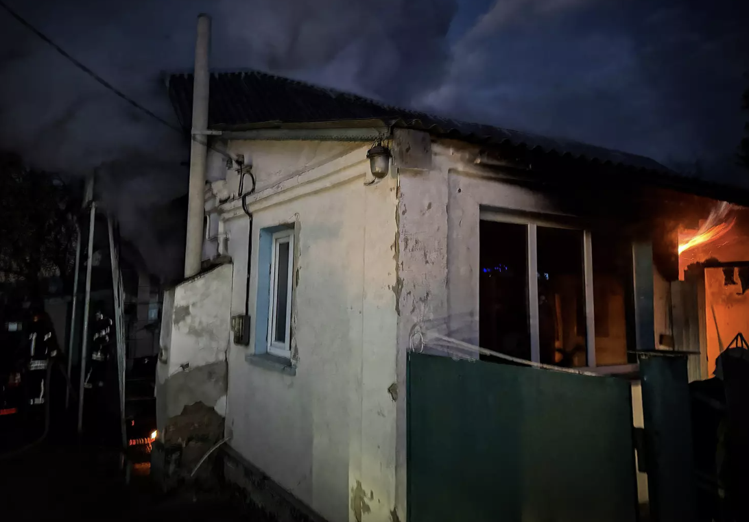 Фото до матеріалу: У селі Княжичі Броварського району пожежа забрала життя жінки