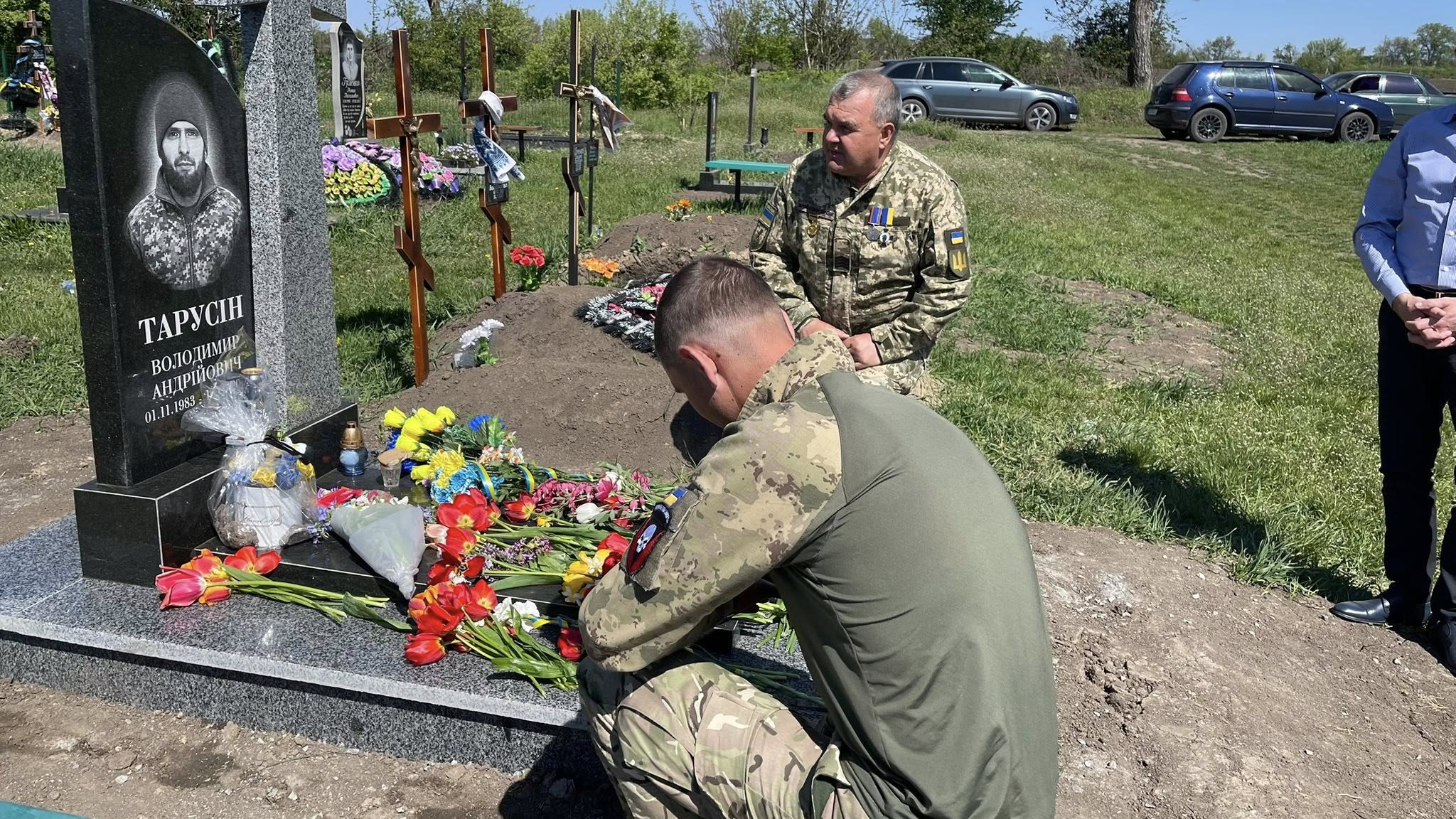 Фото до матеріалу: У двох селах Тальнівщини вшанували пам'ять загиблих героїв
