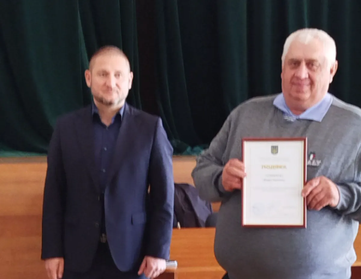 Фото до матеріалу: Ветлівського природоохоронця нагородили міністерською відзнакою
