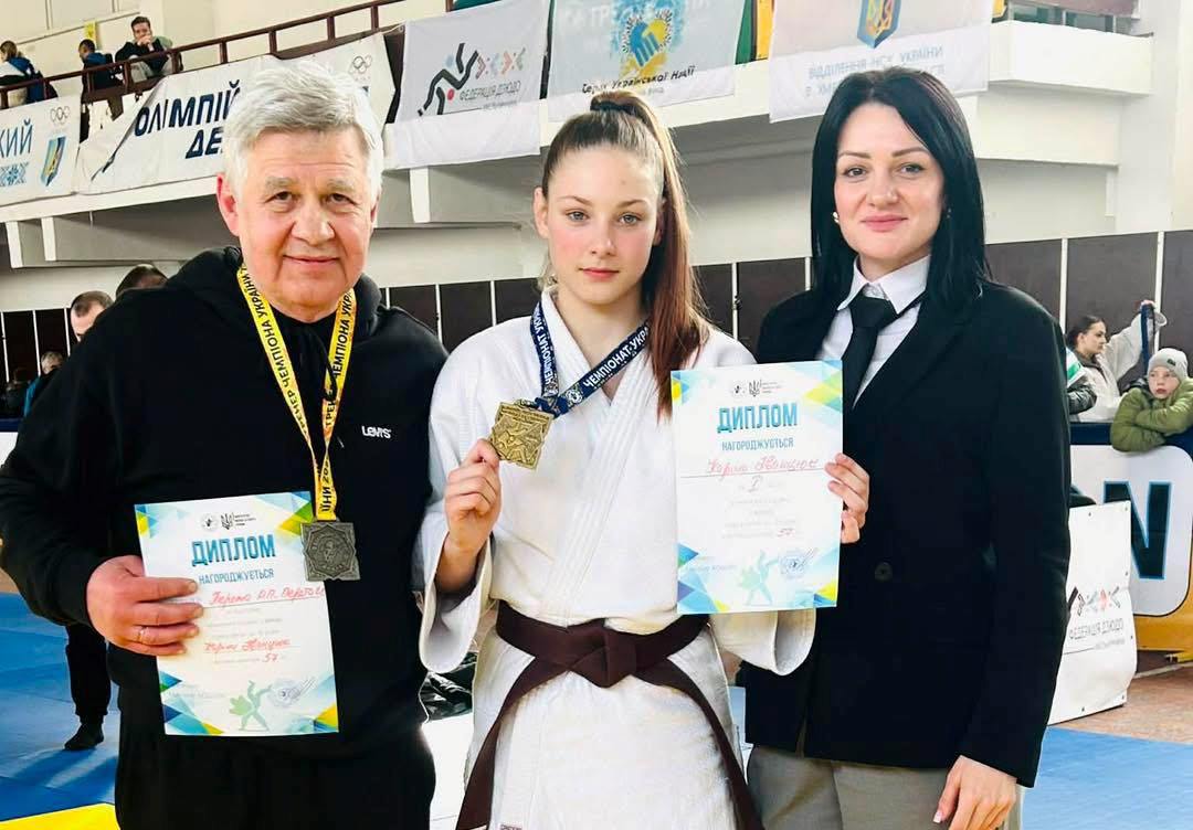 Фото до матеріалу: Івано-франківська дівчина стала чемпіонкою України з дзюдо