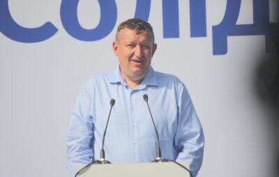 Фото до матеріалу: На Львівщині встановили кільцеву розвʼязку