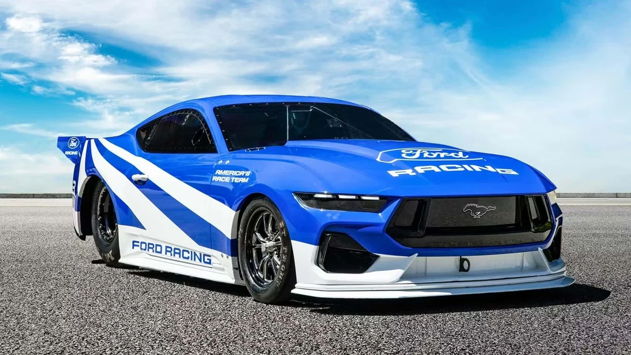 Фото до матеріалу: Ford Mustang Cobra Jet 2200 встановив світовий рекорд серед електромобілів