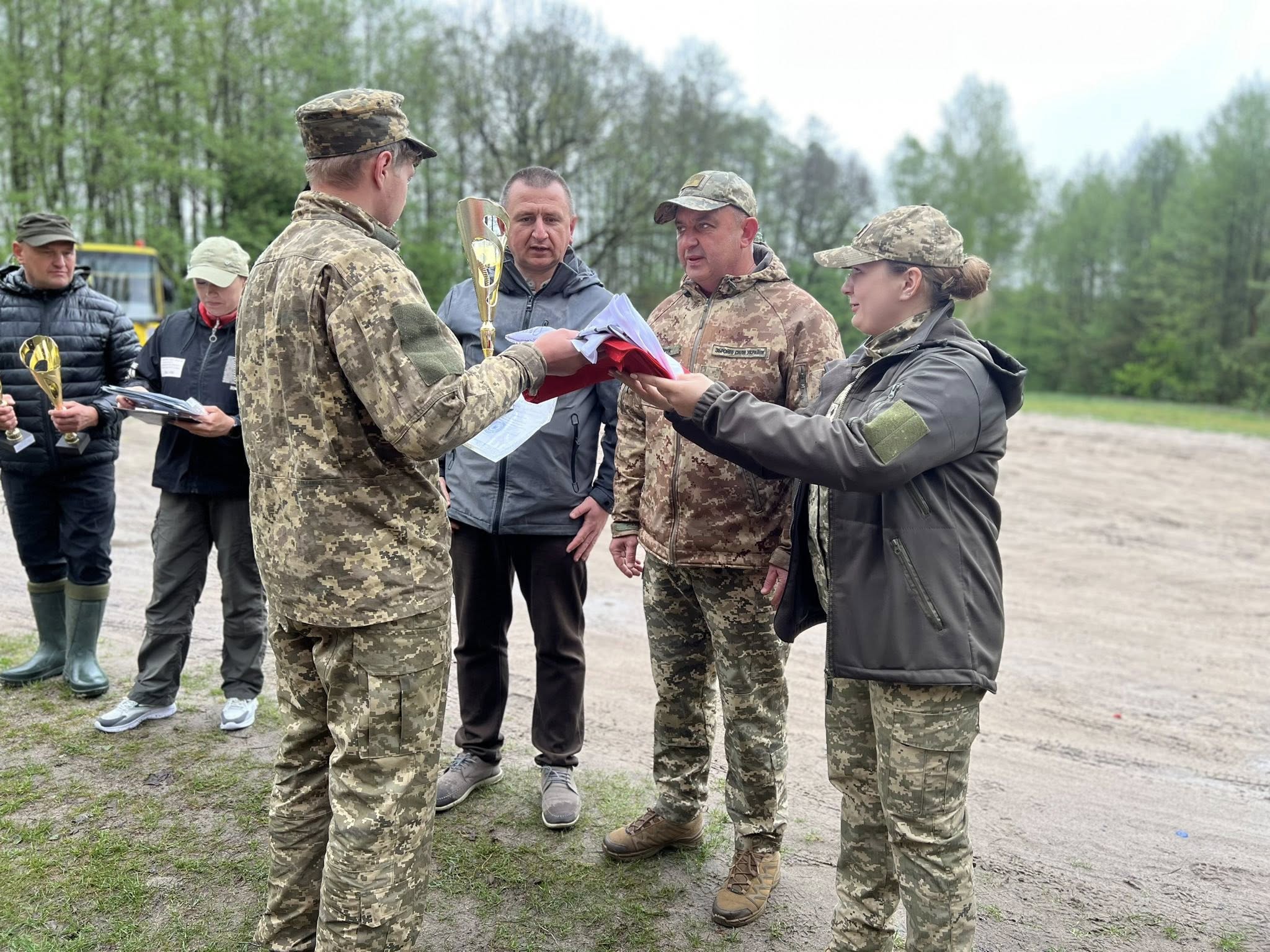Фото до матеріалу: На Камінь-Каширщині завершився районний етап гри «Сокіл»