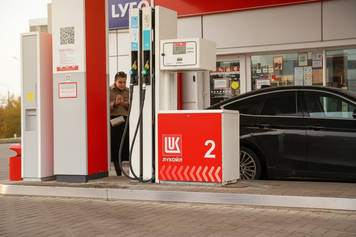 Фото до матеріалу: Дефіцит бензину в Росії: атаки на НПЗ змусили збільшити ціни