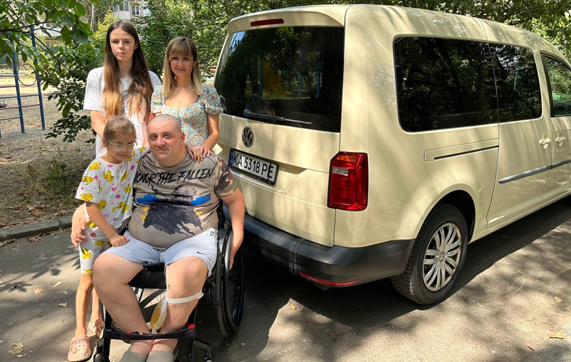 Фото до матеріалу: Боротьба за своїх: інклюзивні автомобілі дають ветеранам новий шанс на життя