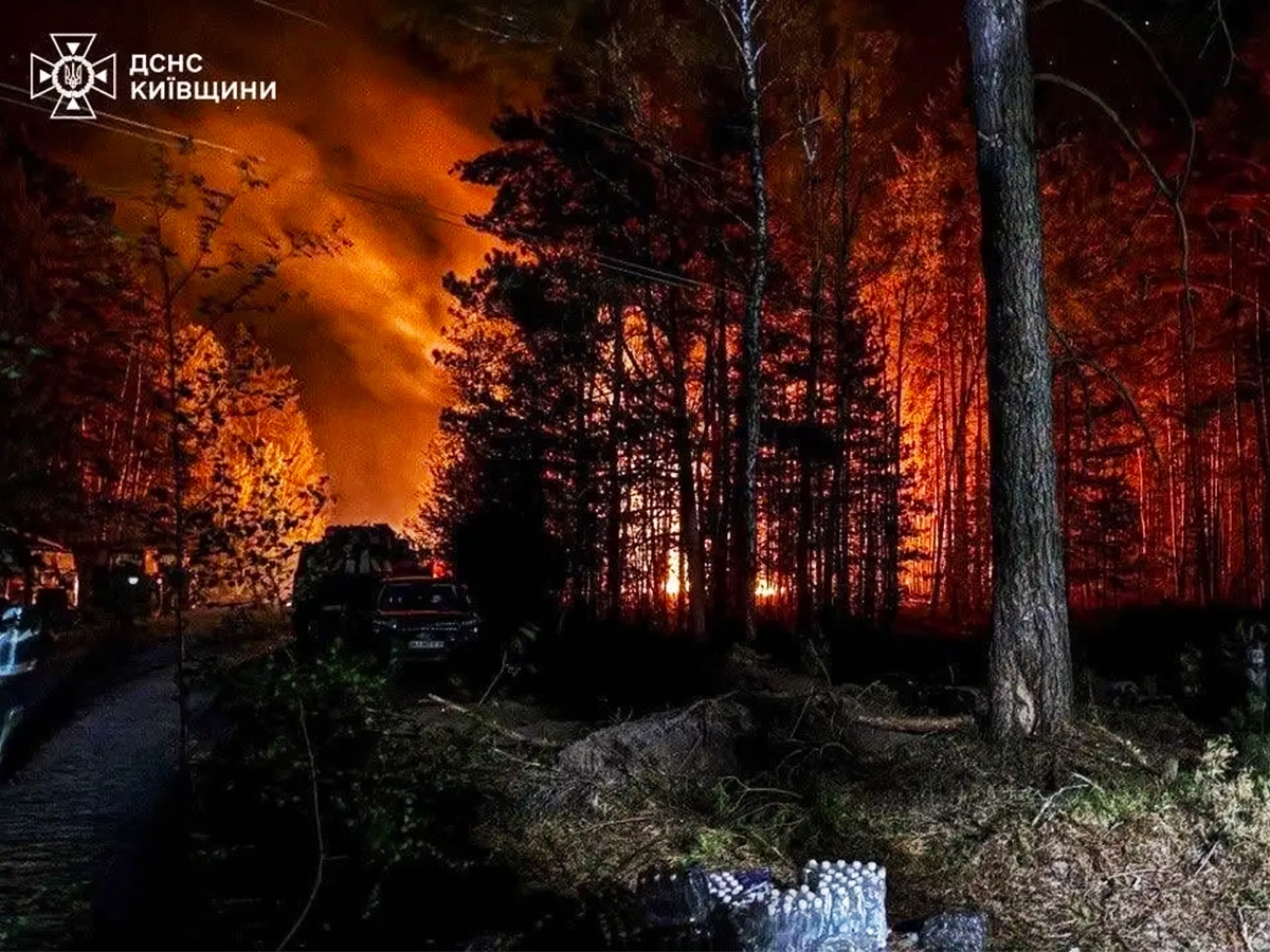 Фото до матеріалу: Якість повітря в Київській області стабільна на тлі пожежі в Чорнобилі