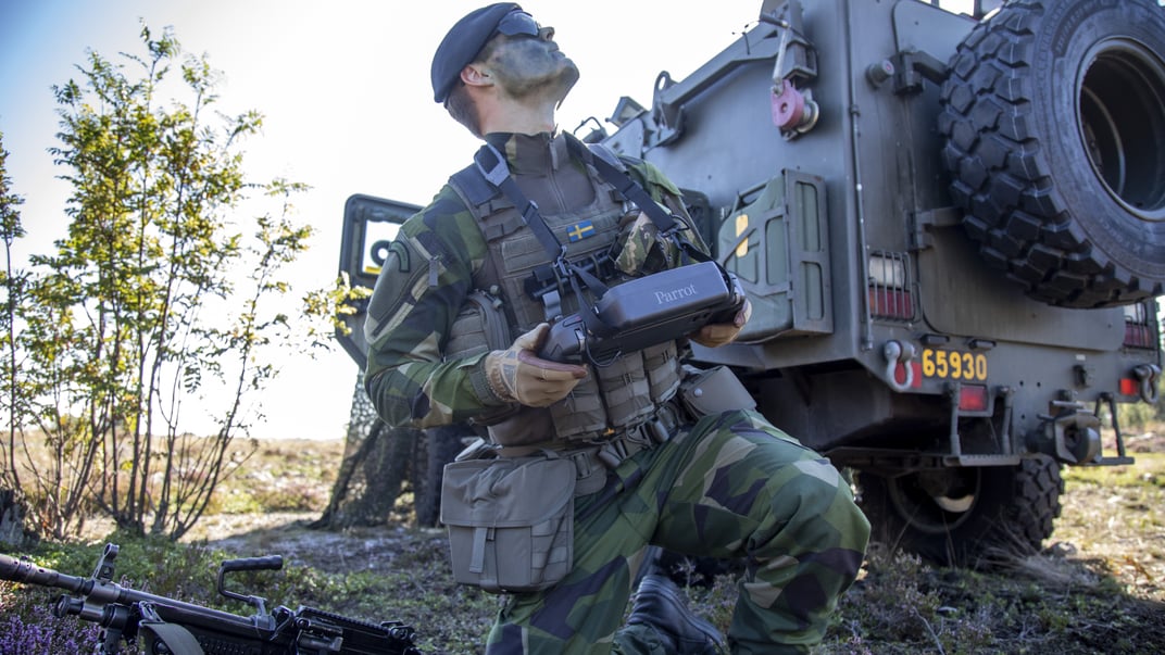 Фото до матеріалу: Українські пілоти дронів «знищили» війська Швеції під час навчань НАТО