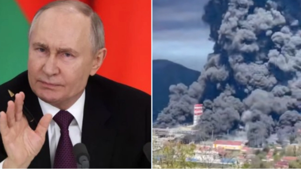 Фото до матеріалу: Путін погрожує екологічною катастрофою через удари по Туапсе