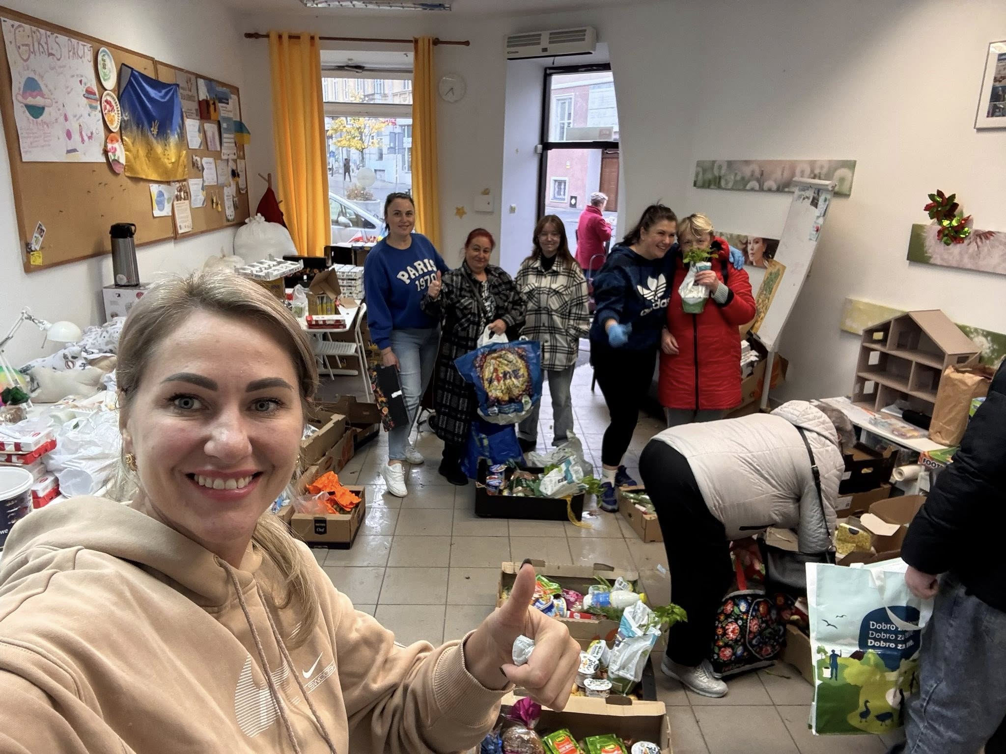 Фото до матеріалу: Від біженки до лідера: як українки у Любліні об'єднують допомогу для фронту та поляків