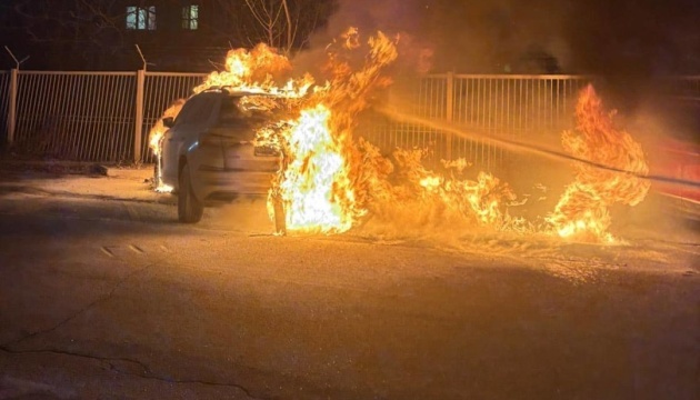 Фото до матеріалу: У Києві затримали агента РФ, який організовував підпали авто військових