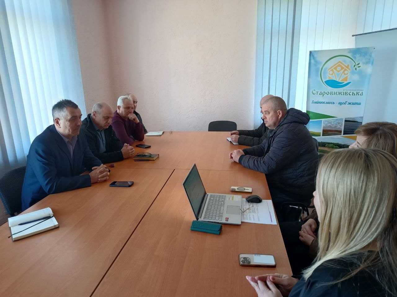 Фото до матеріалу: У Старій Вижівці влада та бізнес обговорили розвиток альтернативної енергетики