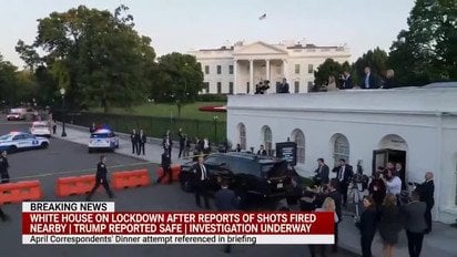 Фото до матеріалу: Стрілянина біля Білого дому під час виступу Трампа: одна людина поранена