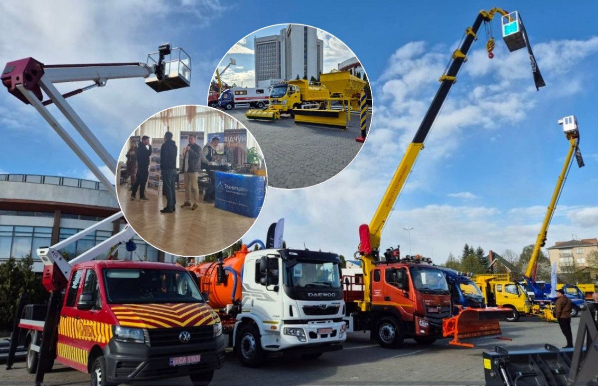Фото до матеріалу: Харківські сміттєвози і дніпровські модулі: до Вінниці привезли новинки спецтехніки та інновації для громад - 20 хвилин