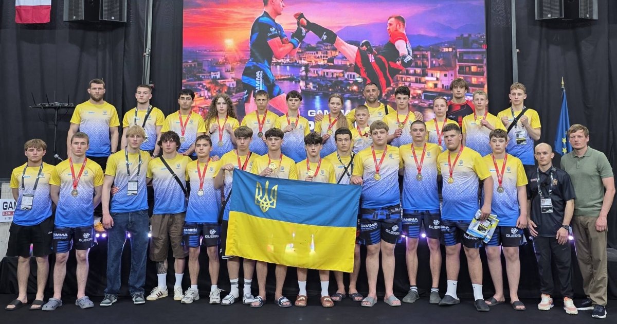Фото до матеріалу: Українська збірна U18 виборола 21 нагороду на чемпіонаті Європи з ММА у Греції