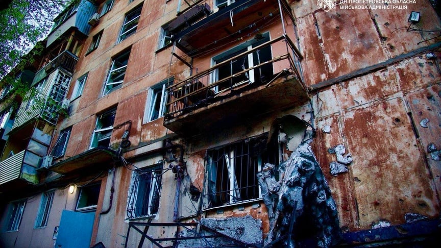 Фото до матеріалу: 102 дрони атакували Україну вночі: 92 знищено, поранені в Дніпрі та Харкові