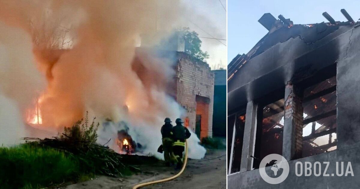 Фото до матеріалу: Росіяни завдали серію ударів по Дніпропетровщині: пожежі в Павлограді та інший регіон