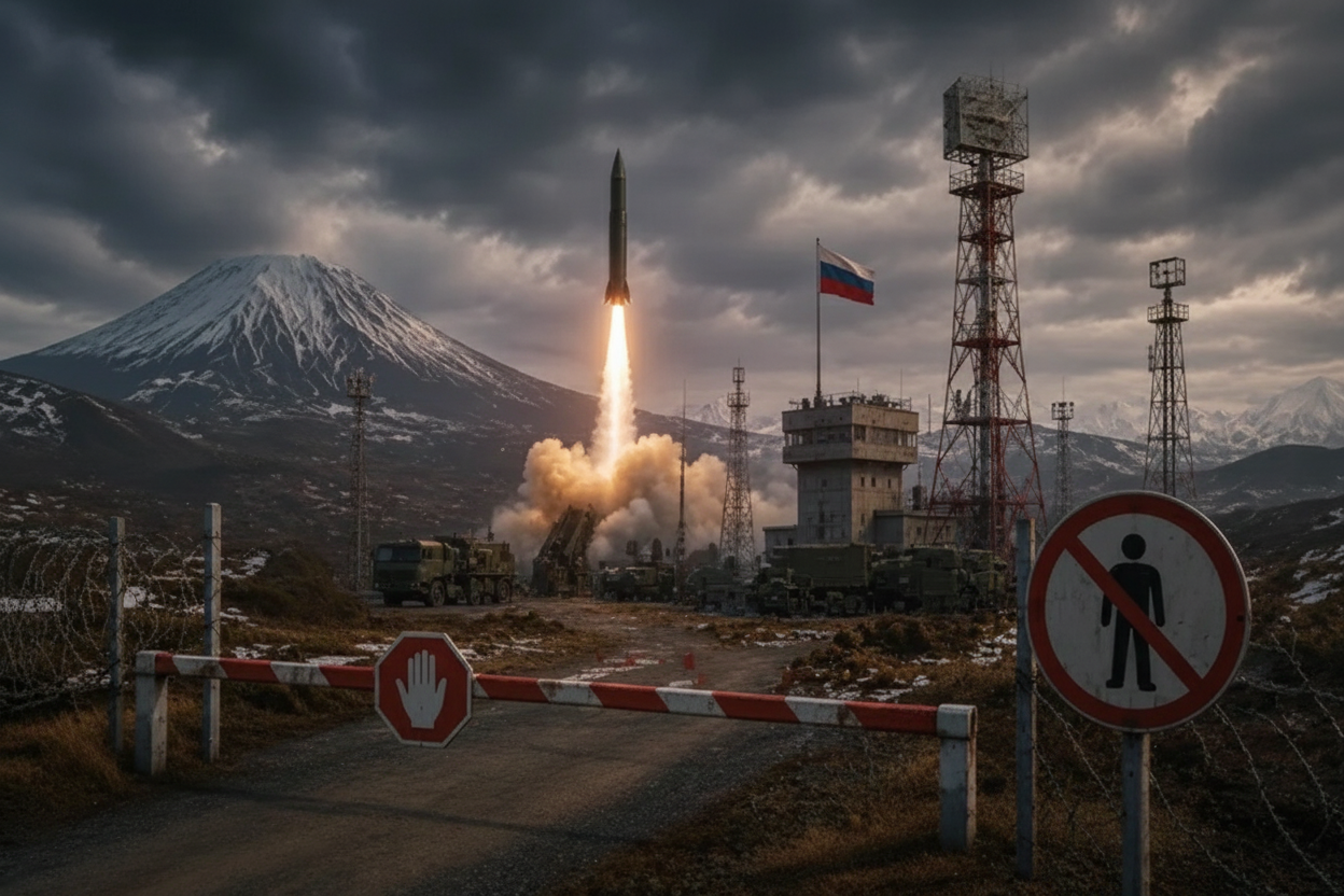 Фото до матеріалу: Росія закриває полігон Кура на Камчатці для ракетних випробувань з 6 травня