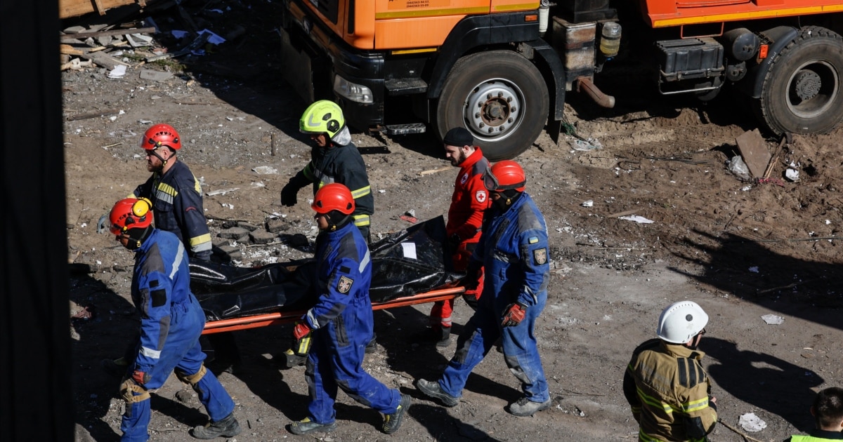 Фото до матеріалу: Удар РФ по Києву: число жертв зросло