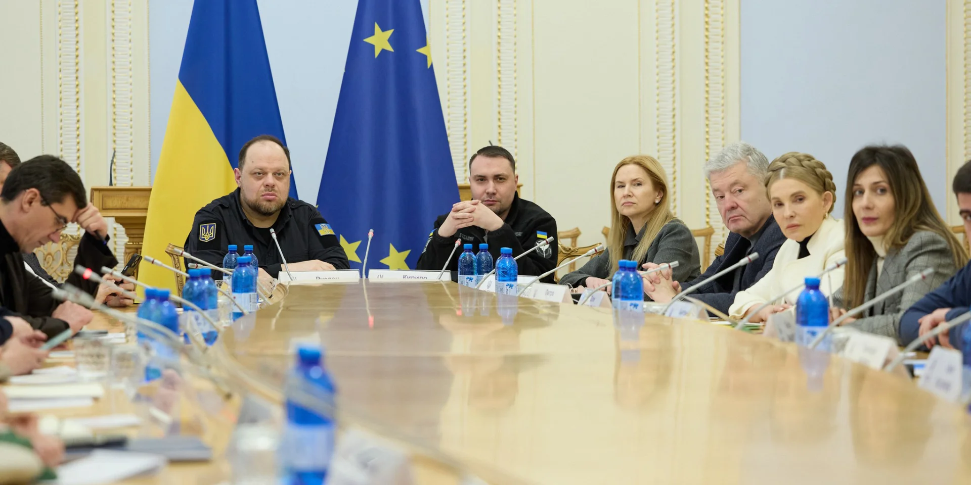 Фото до матеріалу: Візит Буданова до Верховної Ради: формальна зустріч без конкретних рішень