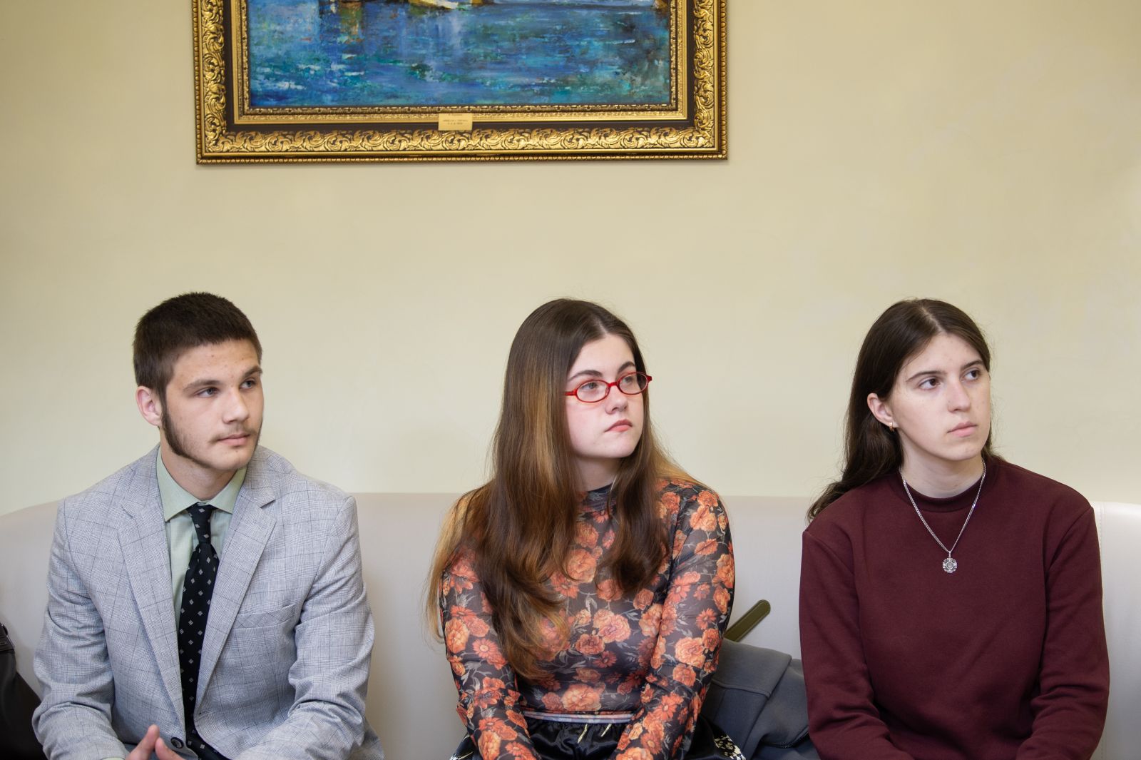 Фото до матеріалу: Студенти отримали відзнаки за проєкти безпекового договору для України