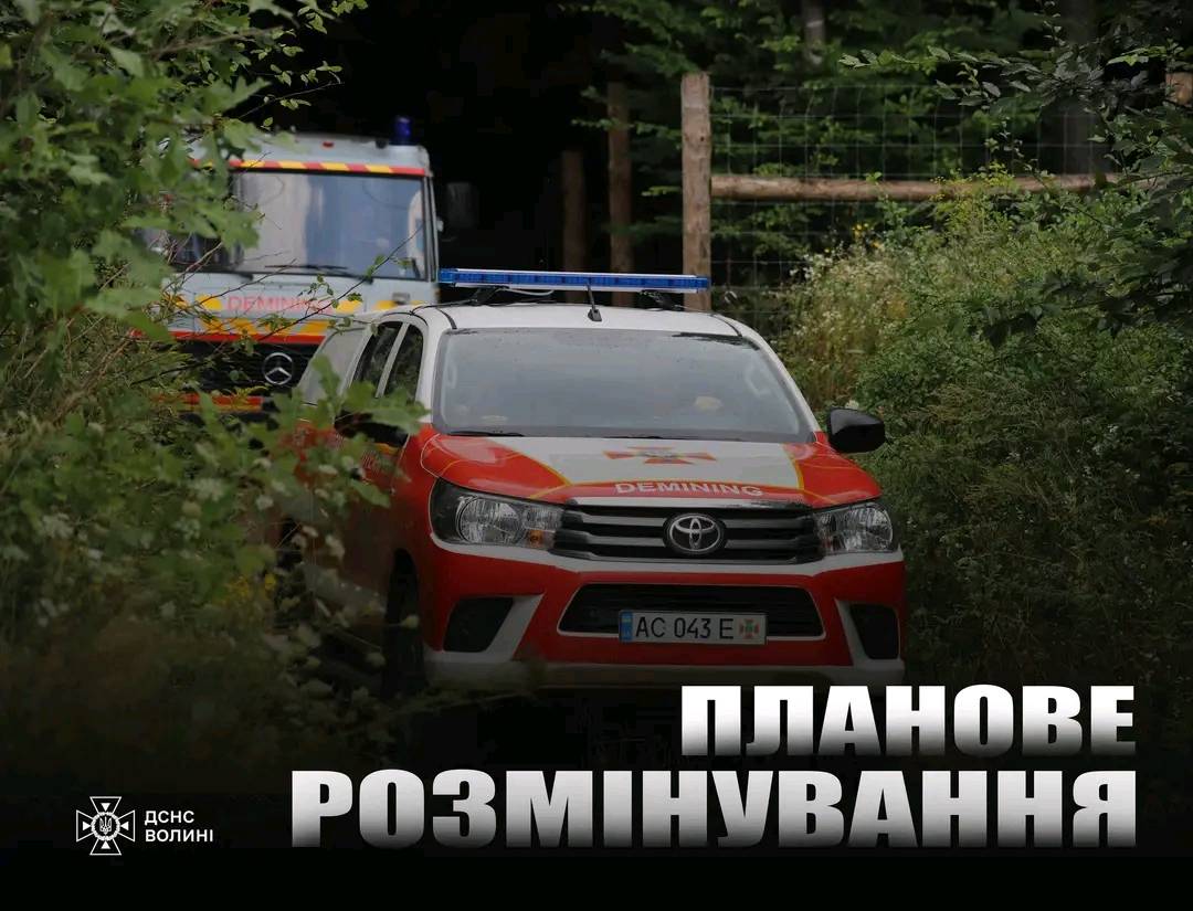 Фото до матеріалу: Планове розмінування біля села Березолуки: ДСНС попереджає про небезпеку