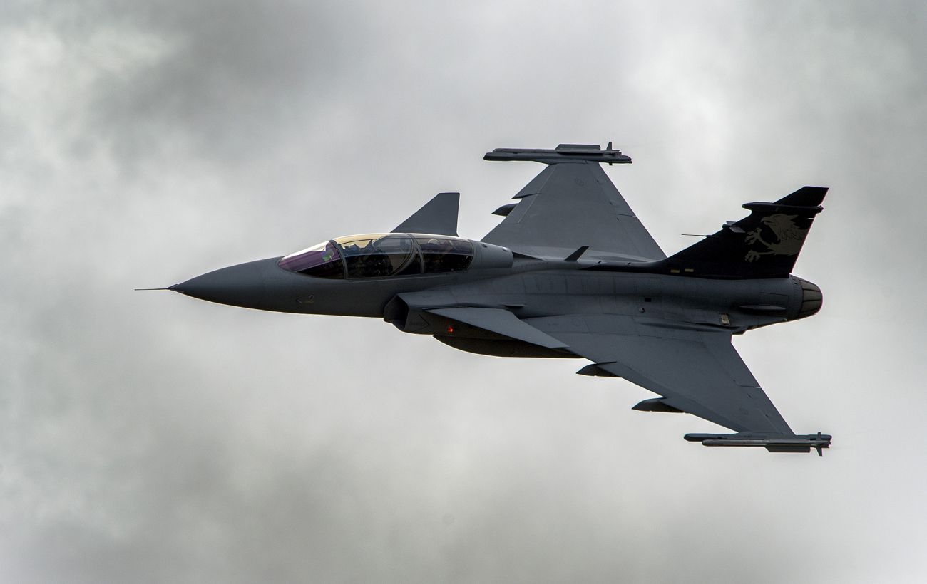 Фото до матеріалу: Шведські Gripen стануть ключовим елементом захисту повітряного простору України