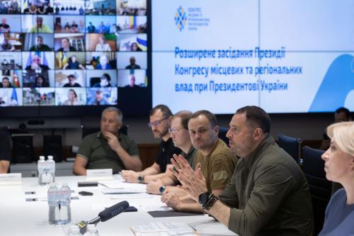 Фото до матеріалу: Засідання у форматі «Рамштайн»: Президент закликає до єдності та посилення оборонних коаліцій